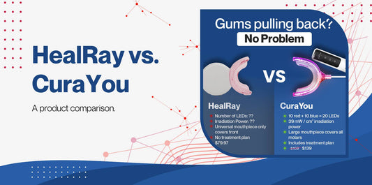 Cura OralRevive Elite vs. HealRay