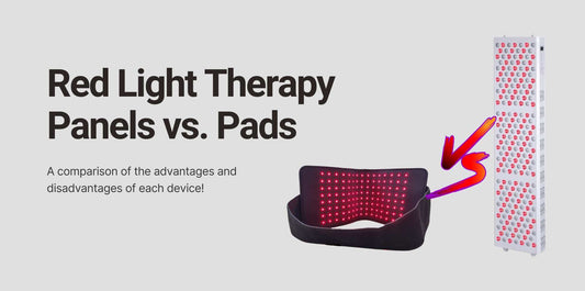 Joovv Alternatives: Red Light Therapy Panel vs. Red Light Therapy Pad