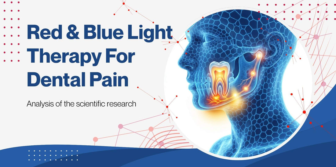 Blog hero banner How CuraYou's OralRevive Elite™ Applies Red and Blue Light Therapy for Dental Pain