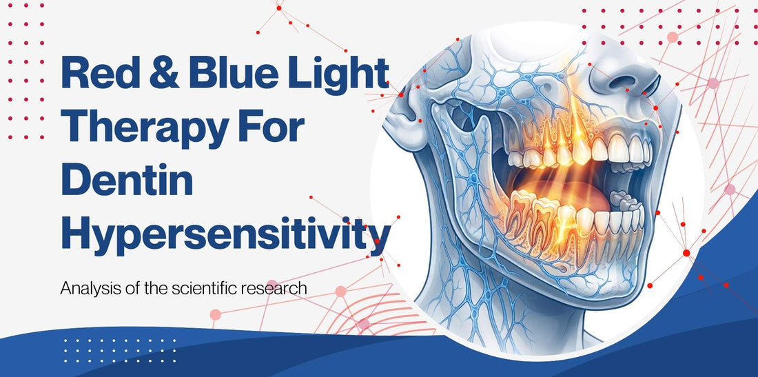 Blog header image red & blue light therapy for dentin hypersensitivity