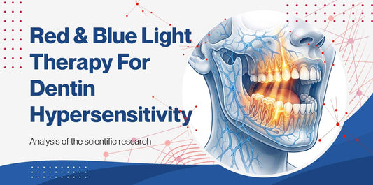 Blog header image red & blue light therapy for dentin hypersensitivity