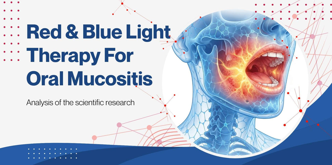How CuraYou's OralRevive Elite Applies Red and Blue Light Therapy for Oral Mucositis