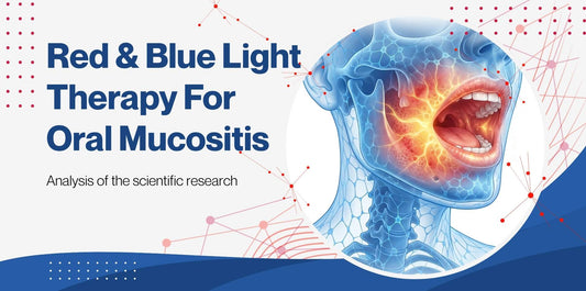 How CuraYou's OralRevive Elite Applies Red and Blue Light Therapy for Oral Mucositis