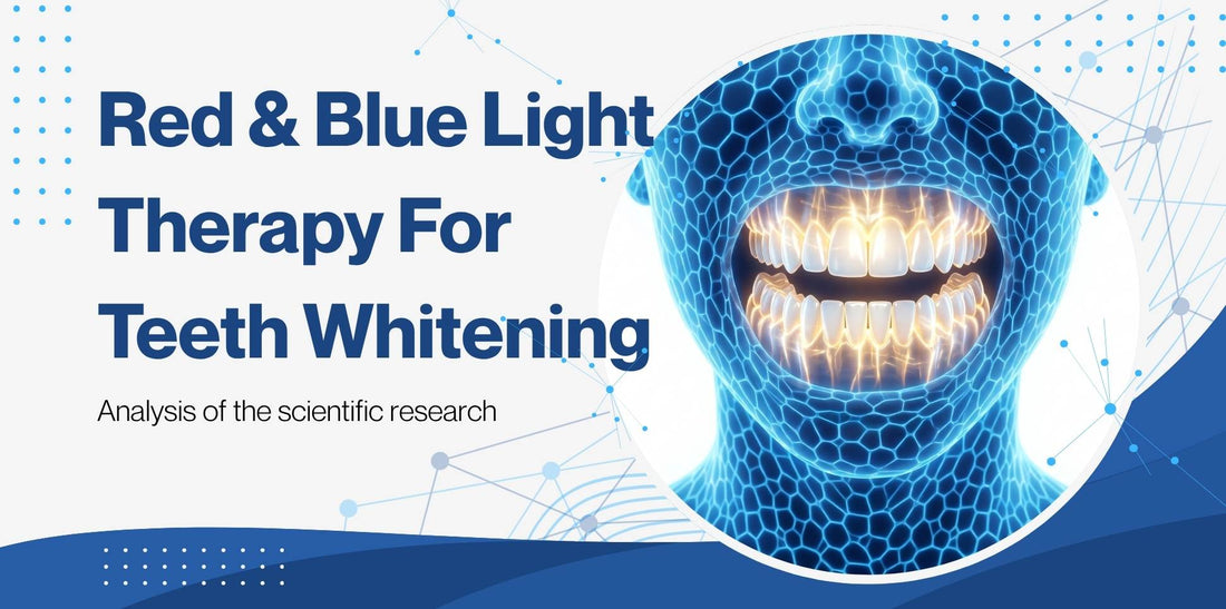 Red & Blue Light Therapy for Teeth Whitening: The Research
