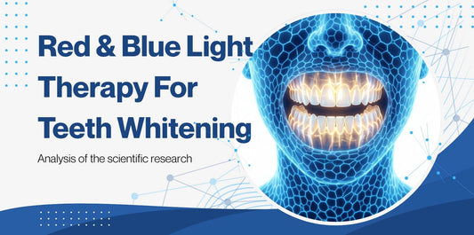 Red & Blue Light Therapy for Teeth Whitening: The Research