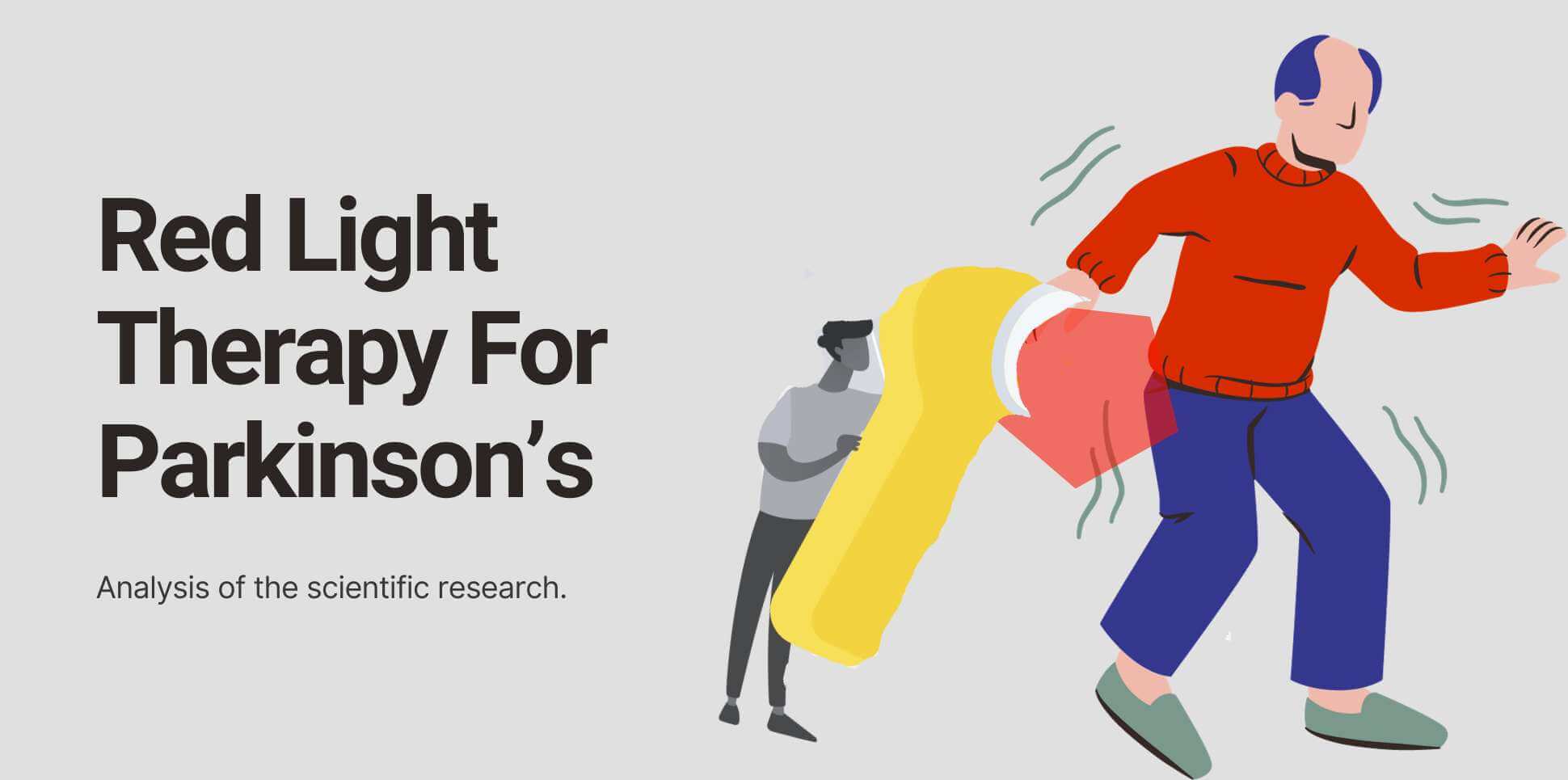 Explore the scientific research of red light therapy for Parkinsons